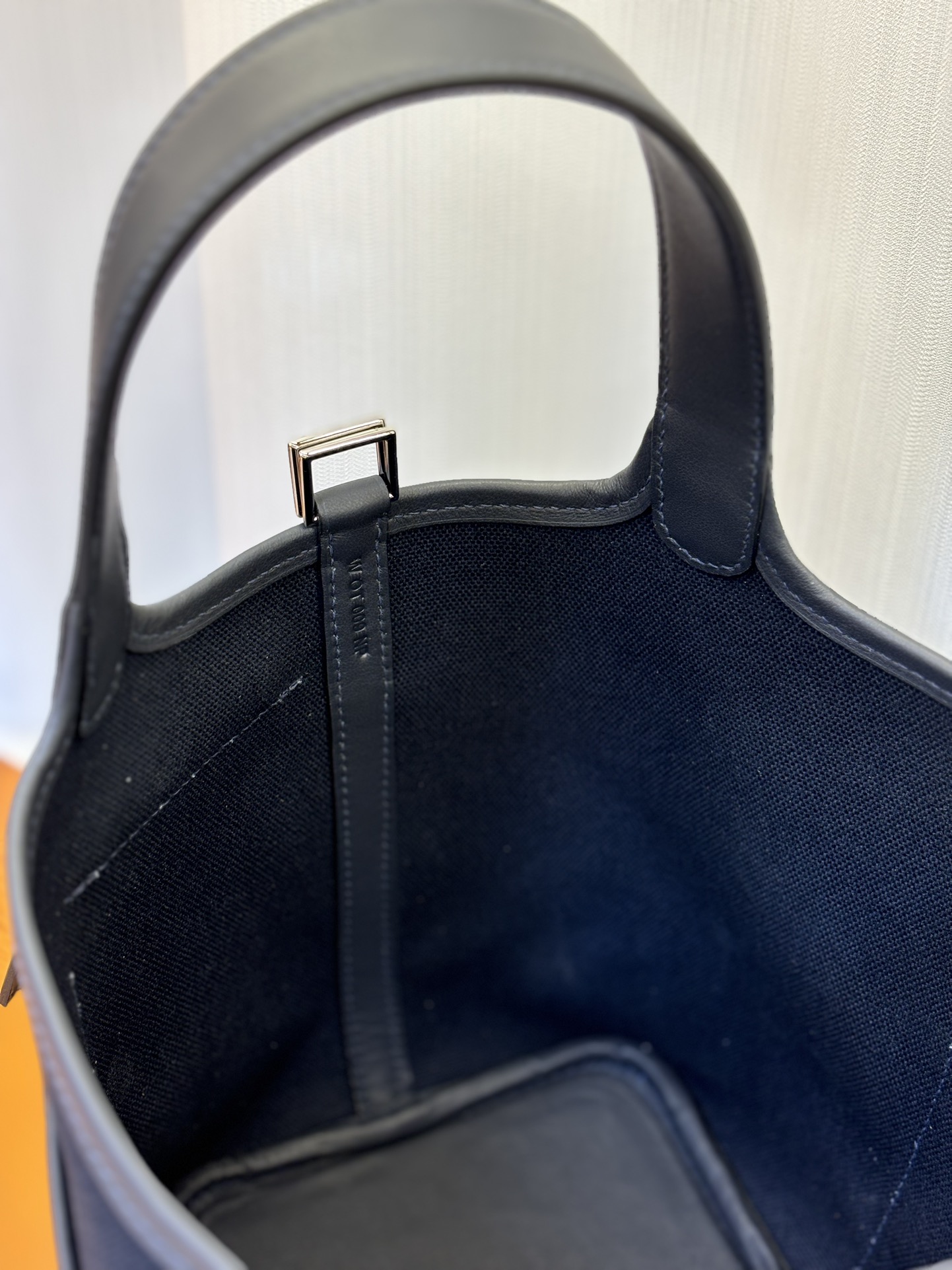 Hermes Picotin Lock 18 Pocket Bag In Blue Nuit 